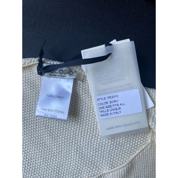 NWT Cocogio Ecru long duster vest OSFA - Picture 3 of 5